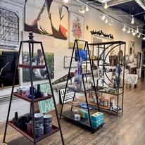 Work the Metal store floor and merchandise displays